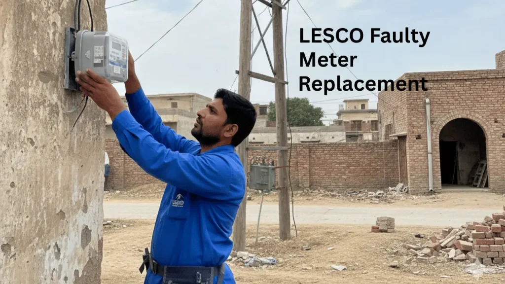 lesco faulty meter replacement update LESCO faulty meter replacement update in Pakistan